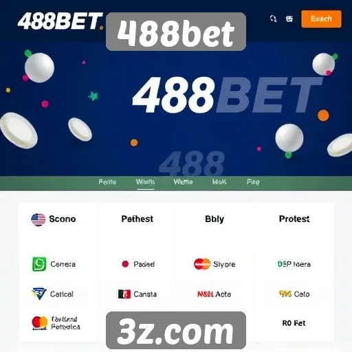 Métodos de pagamento aceitos pelo 488bet